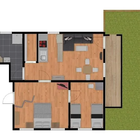 Ferien- & Reiterhof Ogriseck Ferienwohnung Sudkuste - #95646 Apartamento